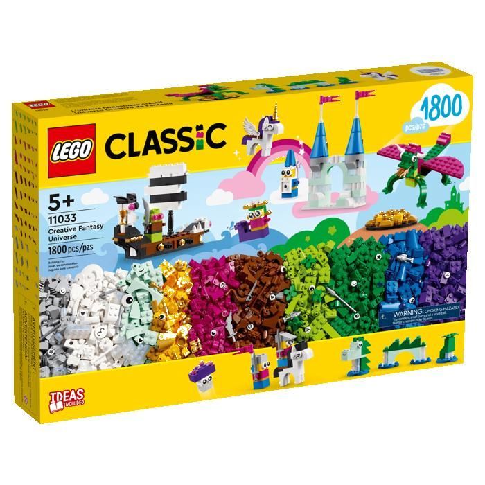 LEGO Classic 11033 Universo Creativo Fantasy Regali Giocattoli da collezione 5+