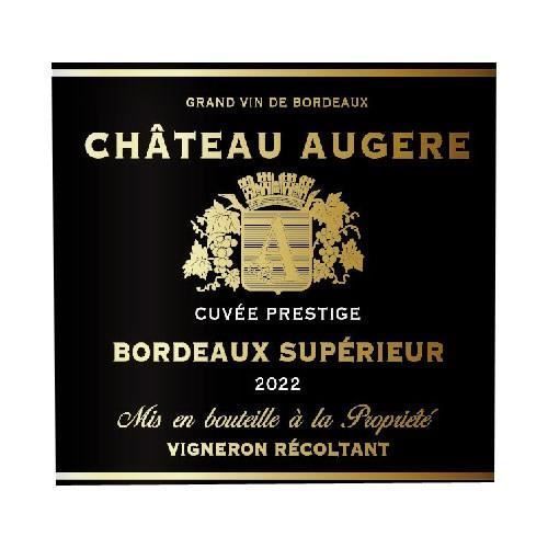 Château Augère Cuvée Prestige 2022 Bordeaux Supérieur - Vino Tinto Burdeos