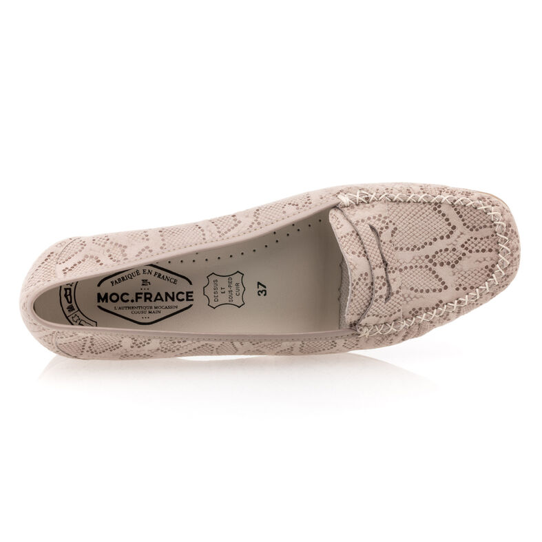 Damskie buty komfortowe beżowe