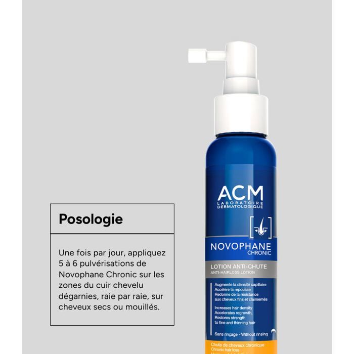 ACM Novophane Chronische Lotion tegen Haaruitval 100 ml