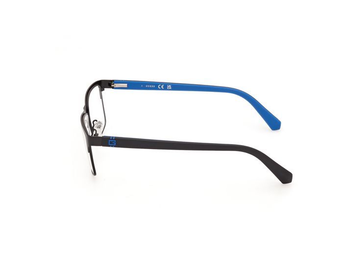 Gafas Guess GU50131 55/15/145 002 negro mate MONTURA METÁLICA PARA HOMBRE Guess GU50131 negro mate Gafas 55 15 145