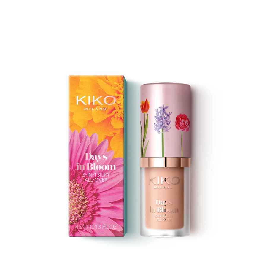 Kiko Milano Days In Bloom 3-i-1 silkeagtig all-over hårpleje