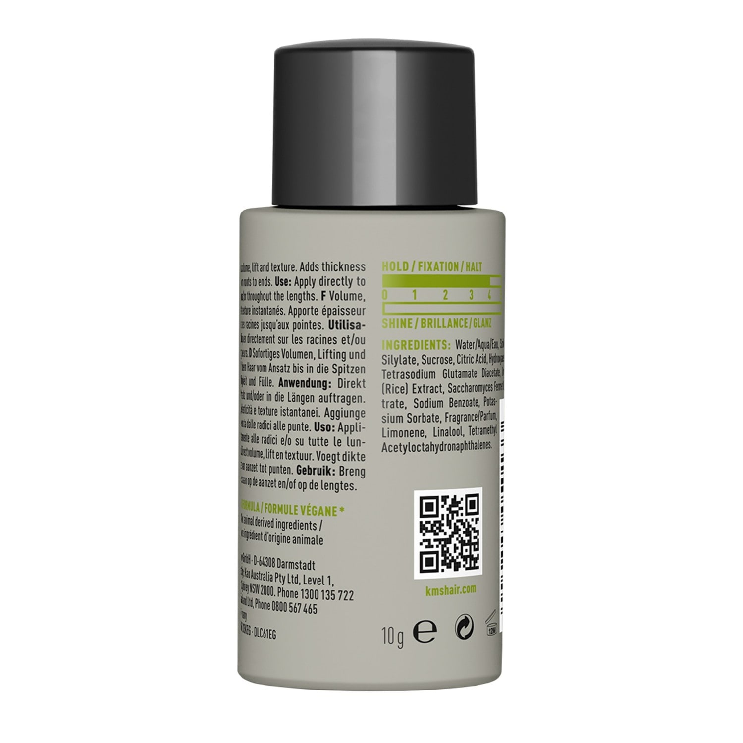Polvere per capelli KMS per maggiore volume – 10 g