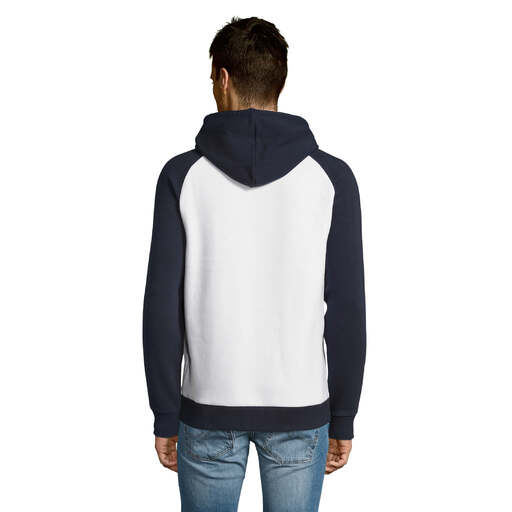 Sudadera Bicolor Con Capucha Sols Seattle