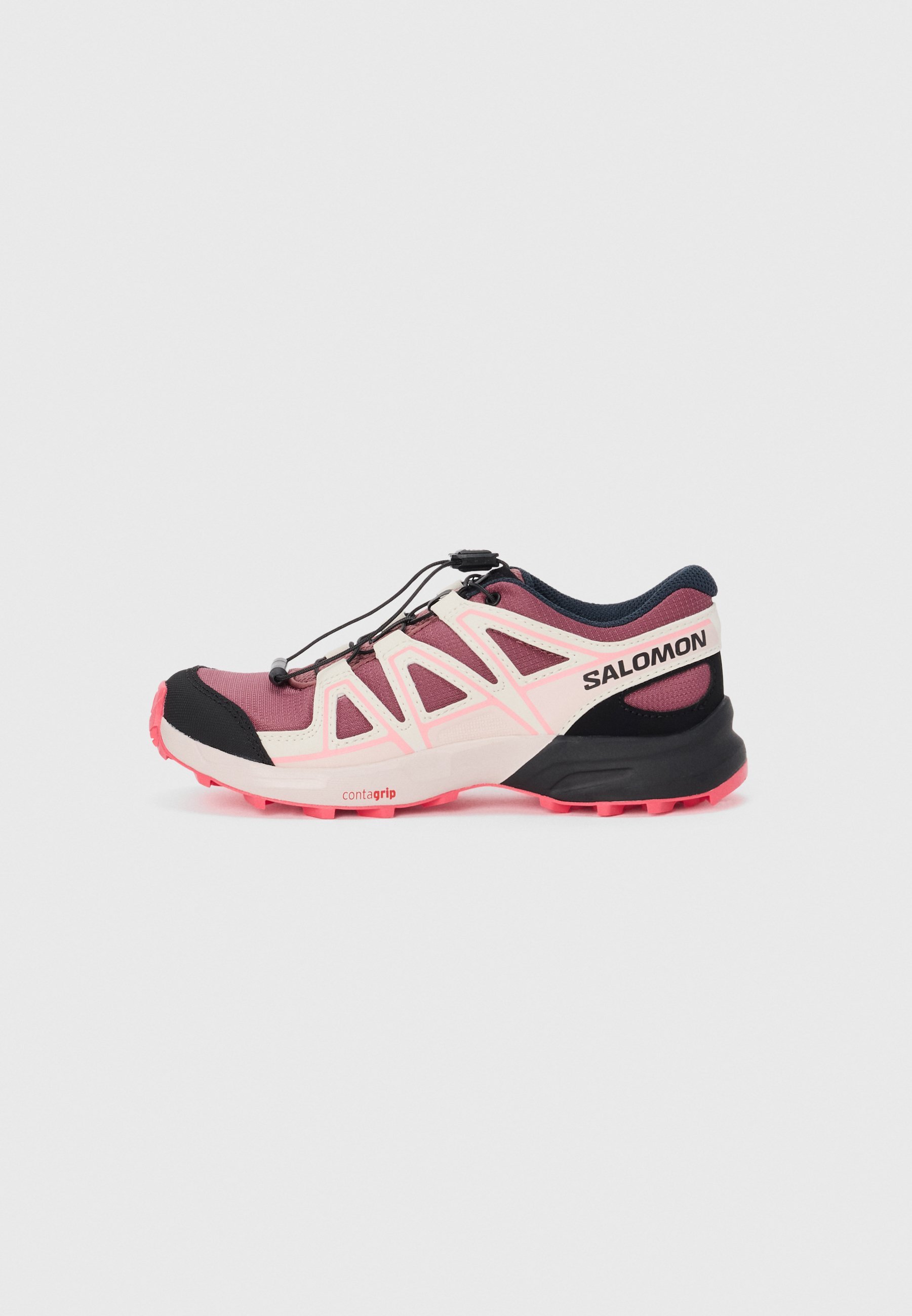 Salomon SPEEDCROSS UNISEX - Trekingové boty - black/white/grey