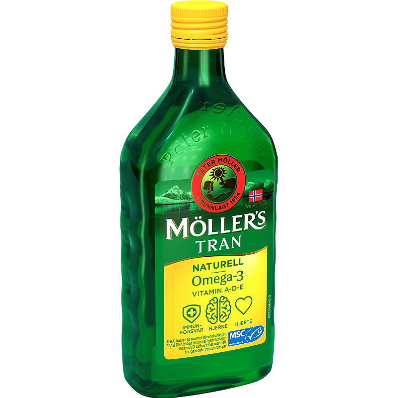 Möller's Möller's Tran 500 ml Naturlig