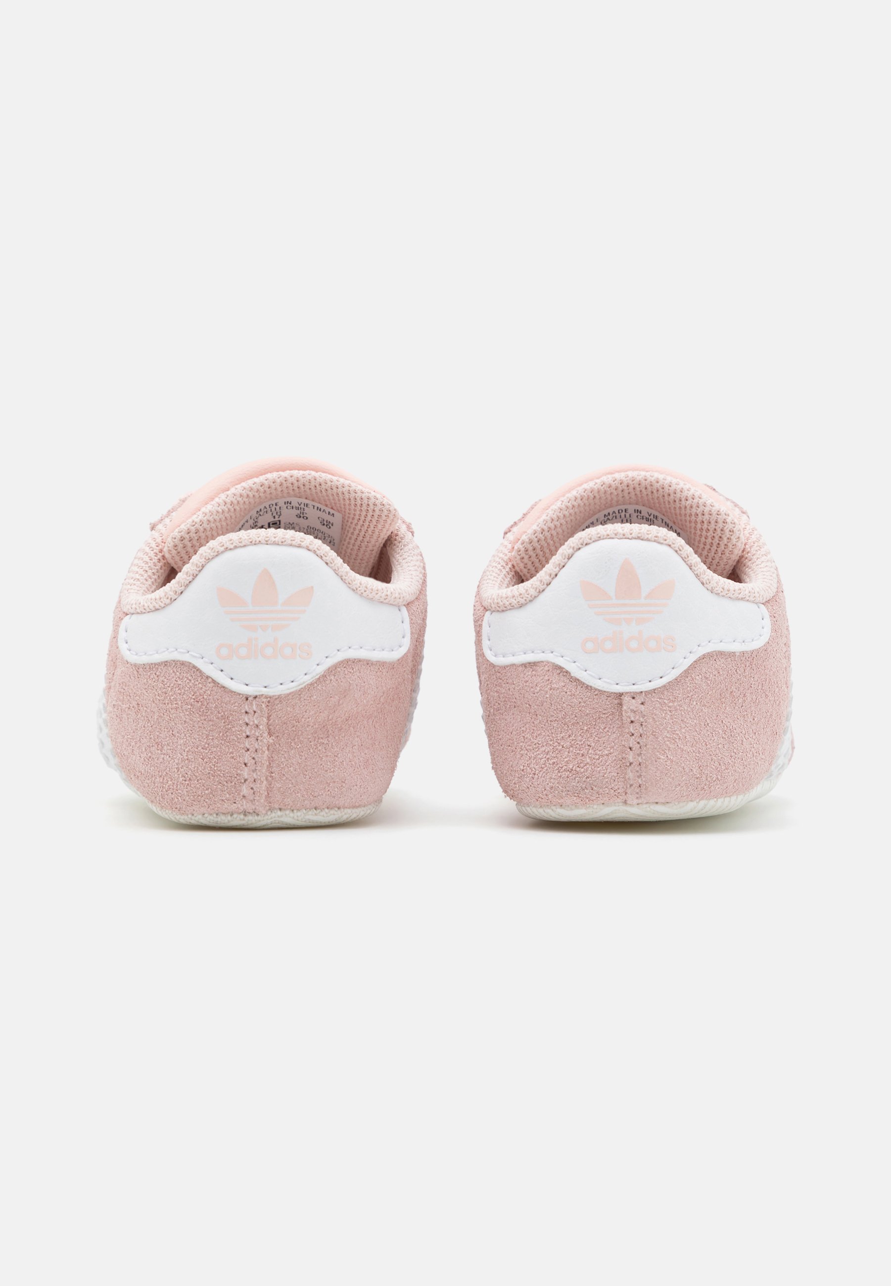 adidas Originals GAZELLE CRIB - Eerste schoentjes - ijsroze/schoenwit