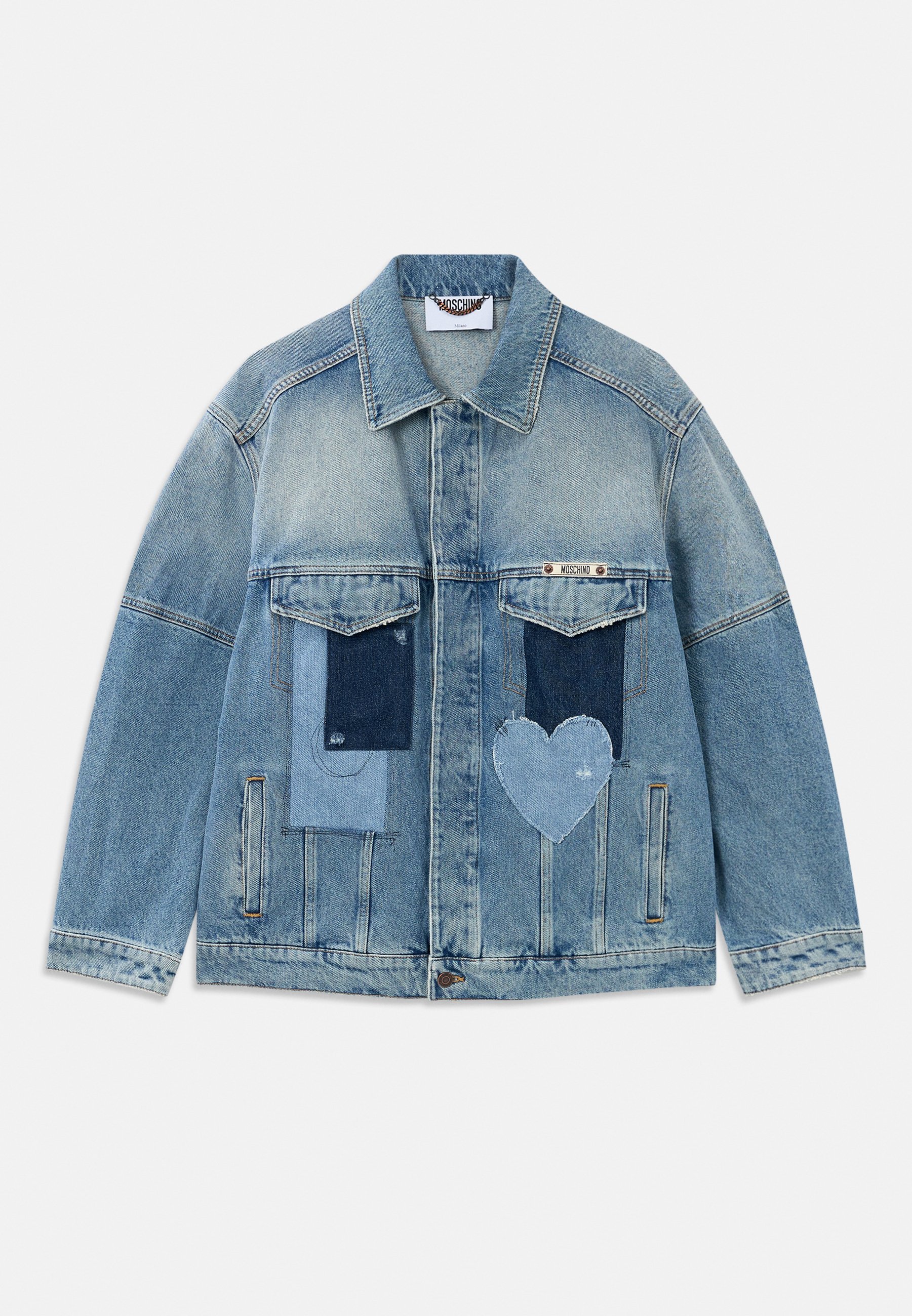 MOSCHINO JAS - Spijkerjas - meerkleurig blauw