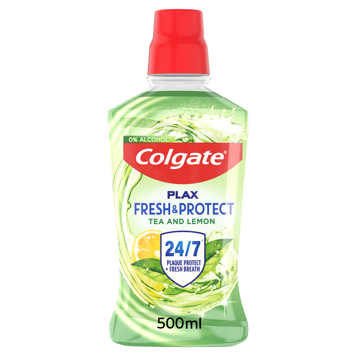 Colgate TEA LEMON suuvesi 500ml Plax Tea Lemon