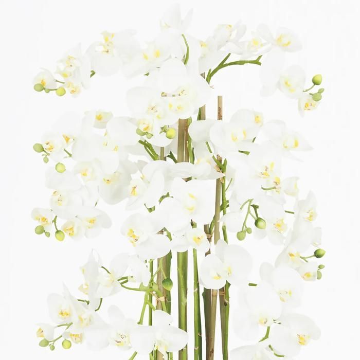 Kunstige orkideer 80 cm