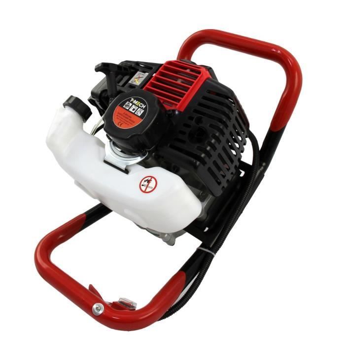 Trivella T-Mech da 52 cc, betoniera e battipalo da 120 mm, motore a 4 tempi - Attrezzi da giardino, giardinaggio, ristrutturazione esterni, pronto soccorso