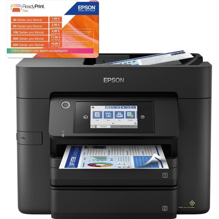Impresora multifunción - EPSON - Workforce Pro WF-4830DTWF