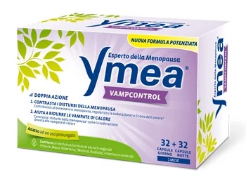 YMEA Vamp Control 32 gélules de jour + 32 gélules de nuit Complément alimentaire pour la ménopause