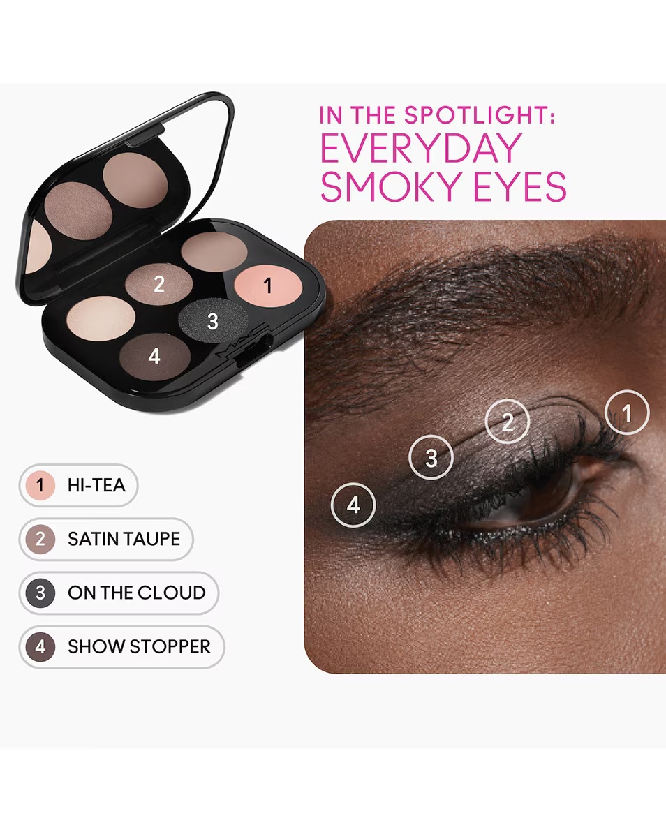MAC CONNECT IN COLOUR PALETA SJENA ZA OČI – RAZLIČITE NIJANSE