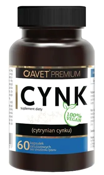 Avet Premium Cynk kapsułki 60 kapsułek
