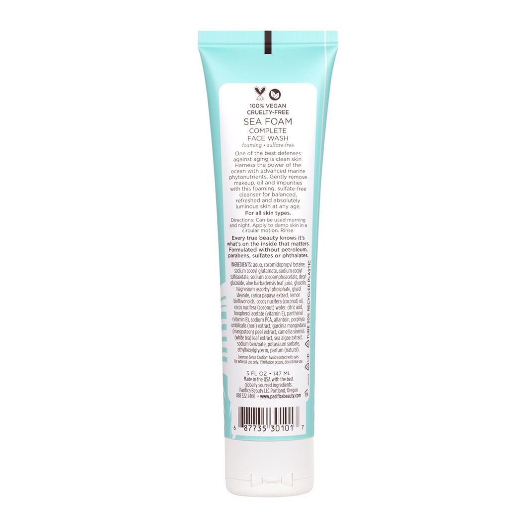 Pacifica Sea & C Sea Foam Complete Face Wash Gel - 40 ml