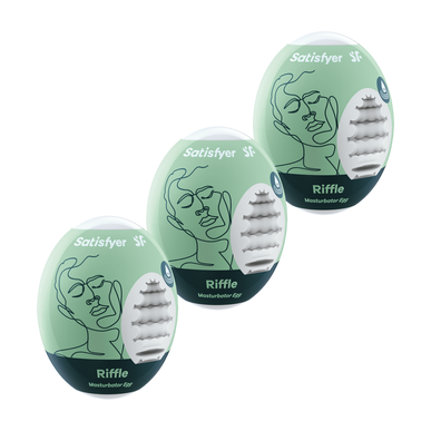 Satisfyer Egg Rifle férfi maszturbátor szett (3 darabos)