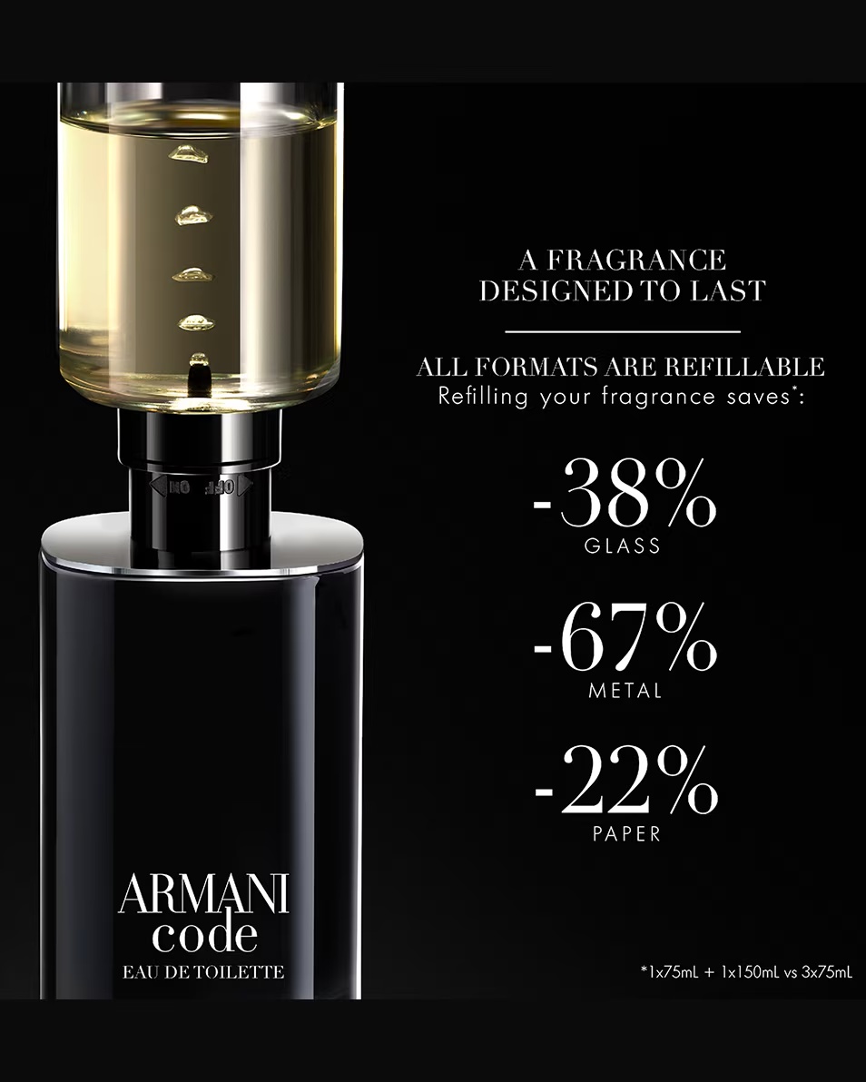 ARMANI Code Eau De Toilette - Κατάλληλο για Ανδρικό Άρωμα