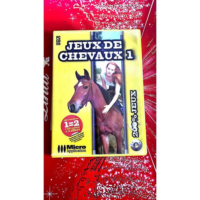 Horse Games 1 – PC CD-ROM Game – Simulation / Horse Riding / Children