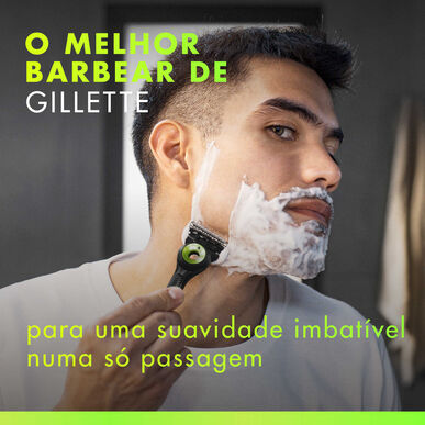 Gillette Pack Labs Neon Night 5 Technologies -parranajokoneen kuorintapala 1 kpl 1 kpl