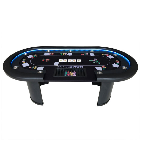 LED-pokertafel FULL HOUSE