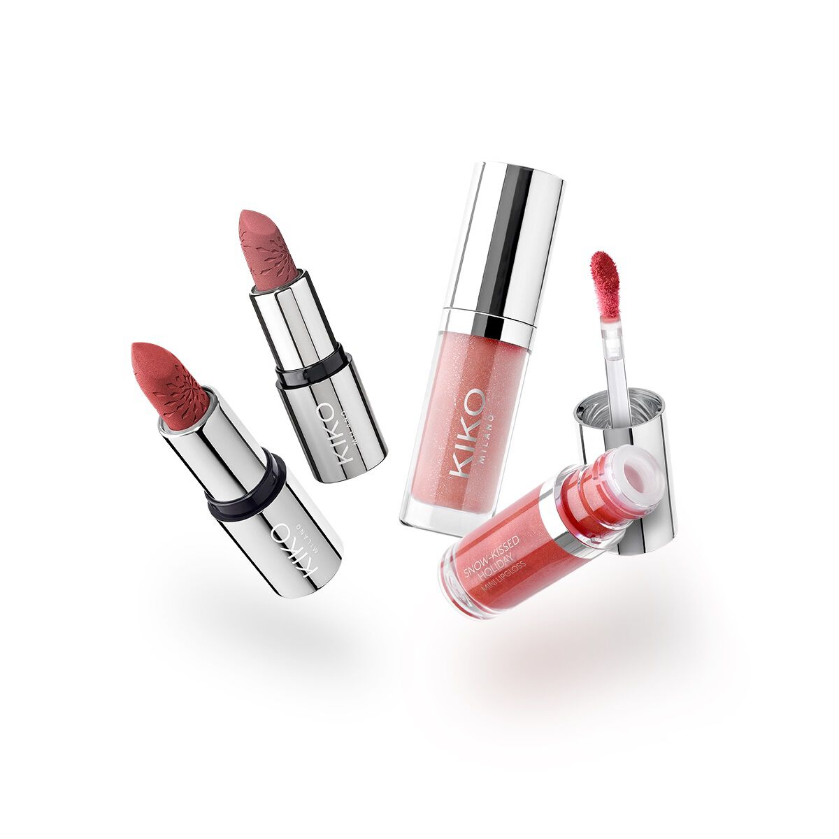 Kiko Milano Snow-Kissed Holiday Never Without You Mini Lips поклон сет