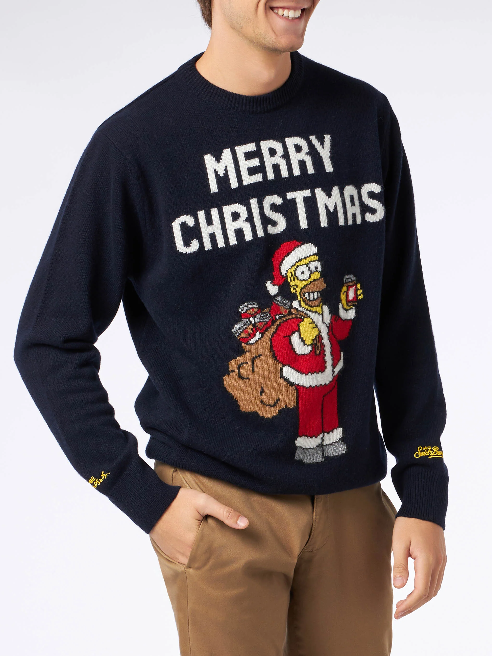 Homer Simpson Jacquard Print Coltrui Heren | EDITION