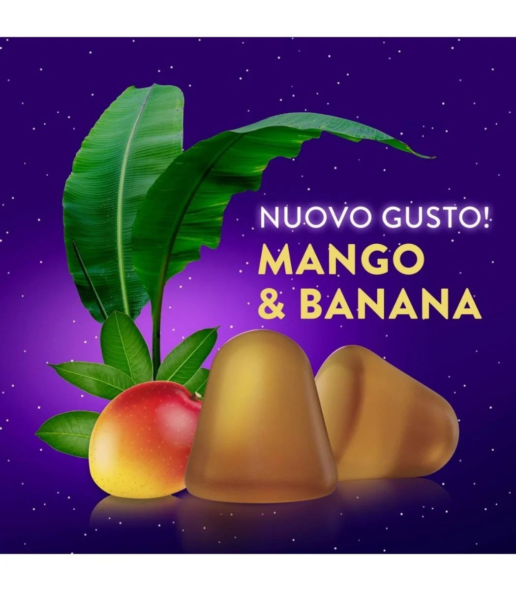VICKS ZZZQUIL NATURA Vicks ZzzQuil Natura Mango- en bananensmaak 30 gummytabletten Voedingssupplement voor slaap en slapeloosheid
