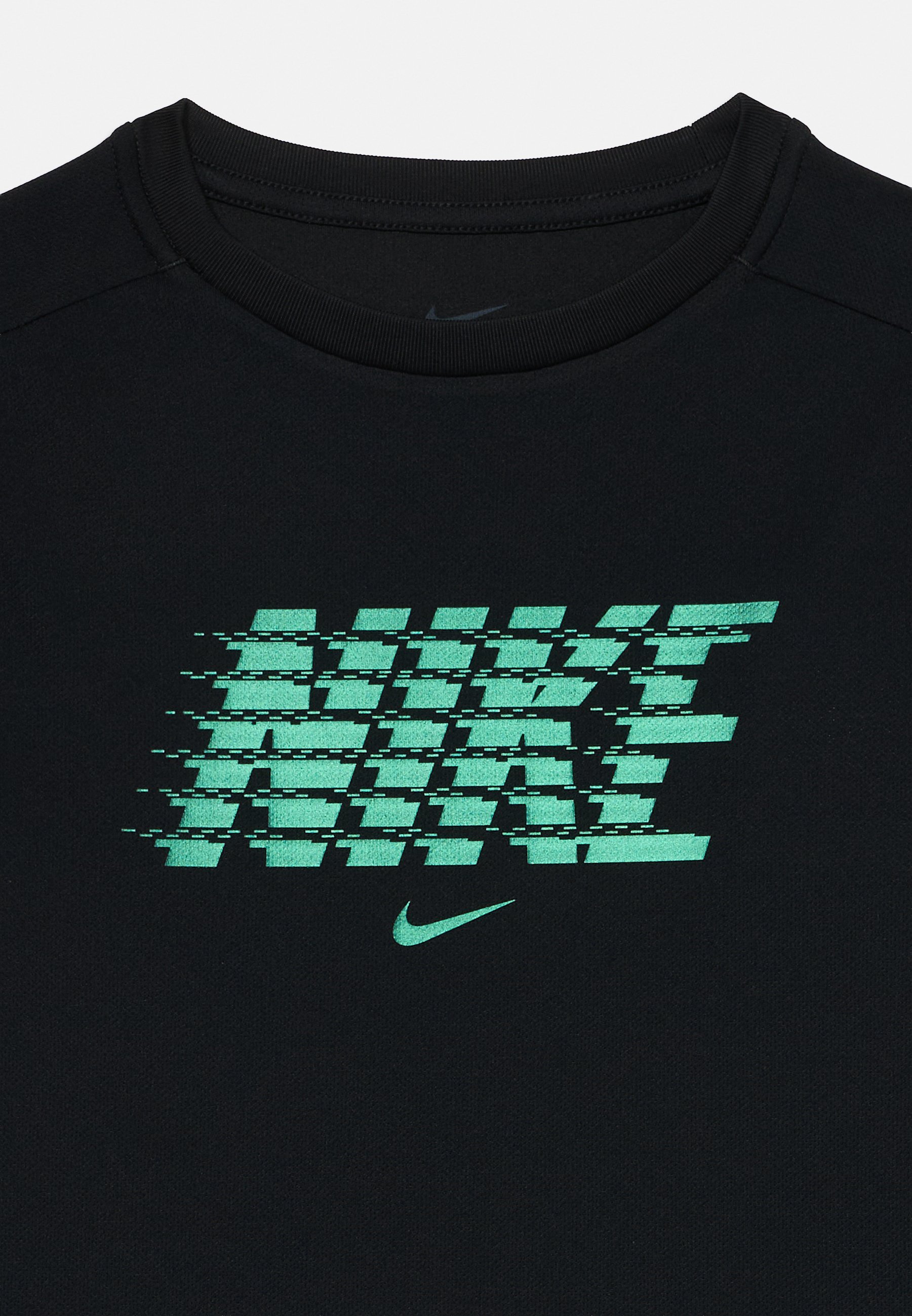 Camiseta esportiva Nike Performance BOLD UNISSEX - preta/esmeralda