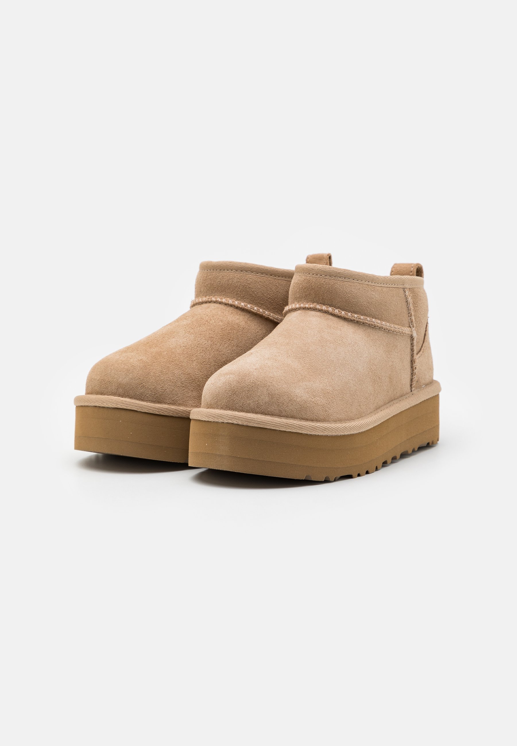 UGG CLASSIC ULTRA MINI UNISEX - Klassische Stiefeletten - Sand