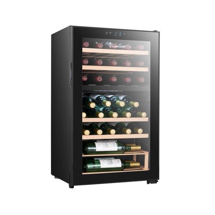 CEPAGE33DZ – Wine cellar – Climadiff – 33 bottles – 2 zones – 49.5 × 43.0 × 84.8 cm – Energy class G – 36 dB