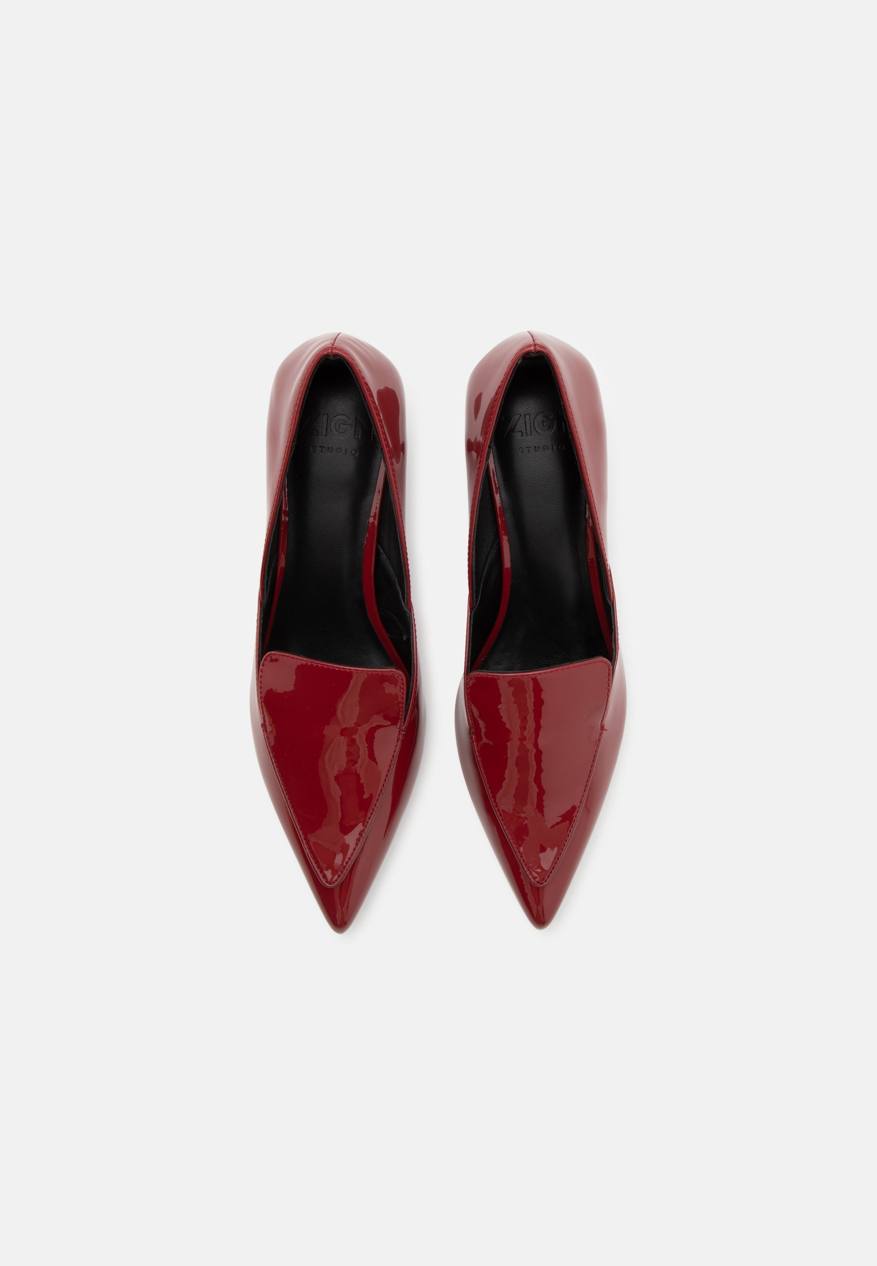 Zign Studio LEATHER - Sapatos de salto clássico - vermelho escuro