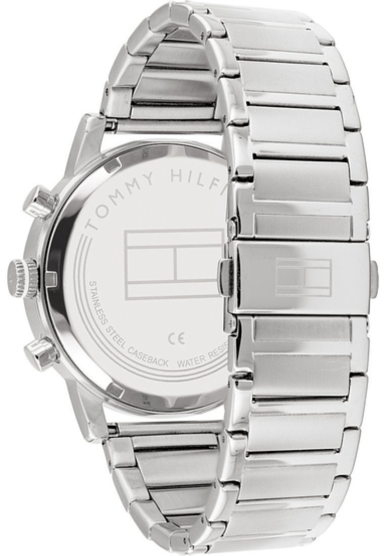 Tommy Hilfiger Chronograph Uhr - silberfarben