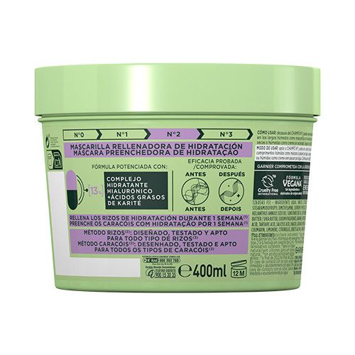 Fructis Curl Method maska br. 2 za hidratizirane kovrče Maske za masnu kosu