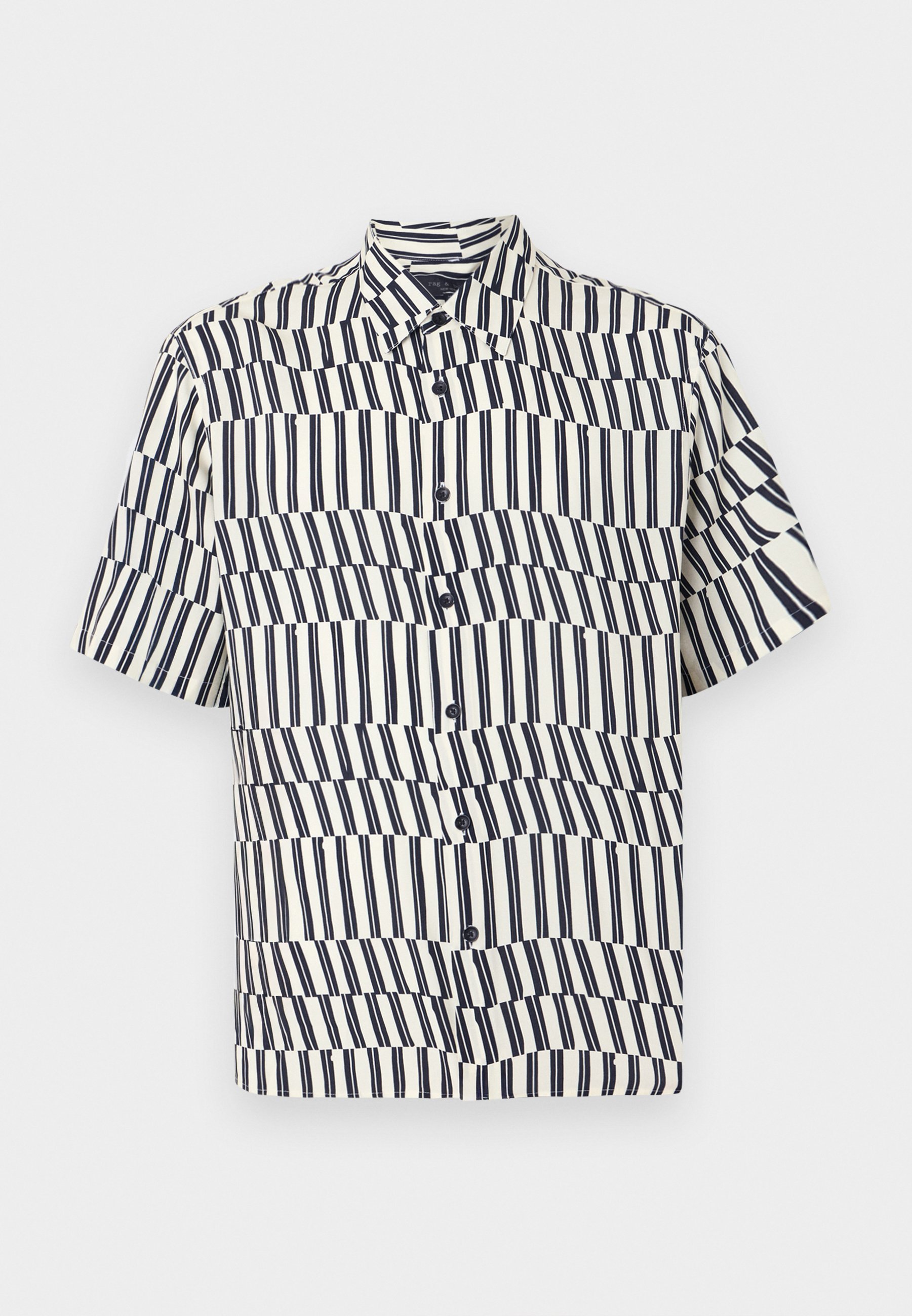 Chemise imprimée DALTON de rag & bone - blanche