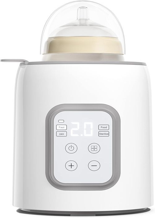 Scaldabiberon 8 in 1, Scaldabiberon elettrico rapido - Mantiene caldo il cibo del bambino e scongela