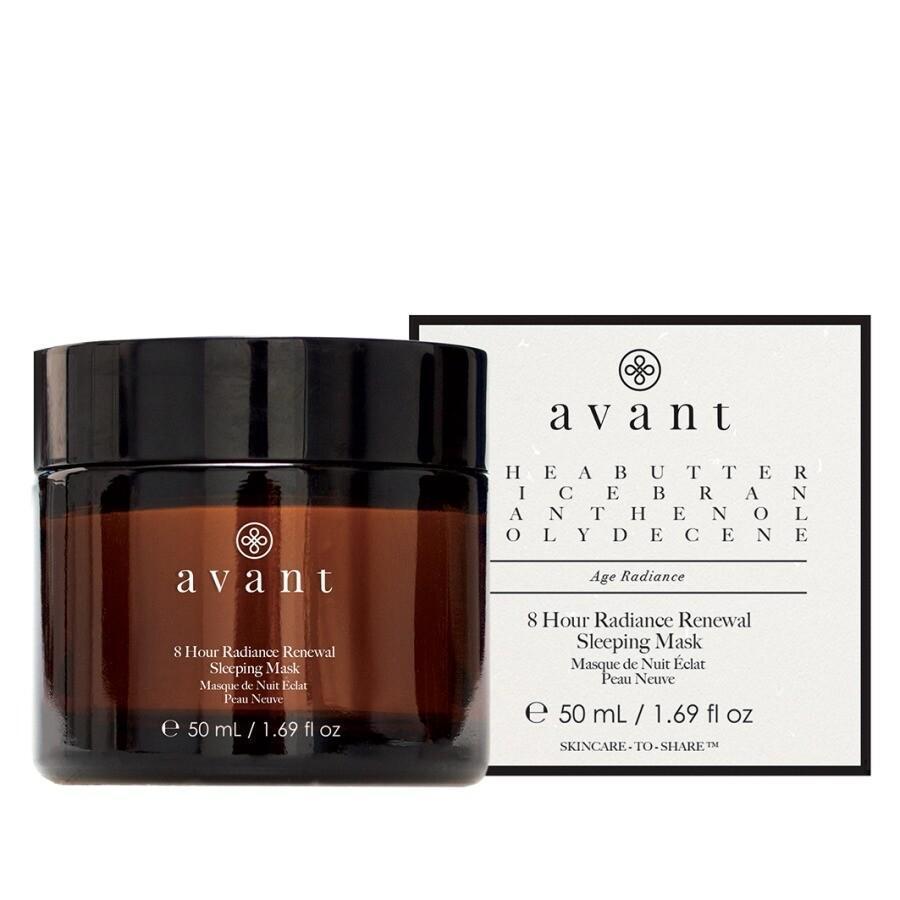 Hydratačná maska Avant Skincare pre žiarivú pleť – 8-hodinová starostlivosť – 50 ml