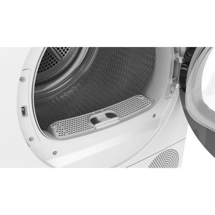 Secadora con bomba de calor BOSCH WQG1420DFR SER6 - 9 kg - Inducción - 60 cm de ancho - Blanca