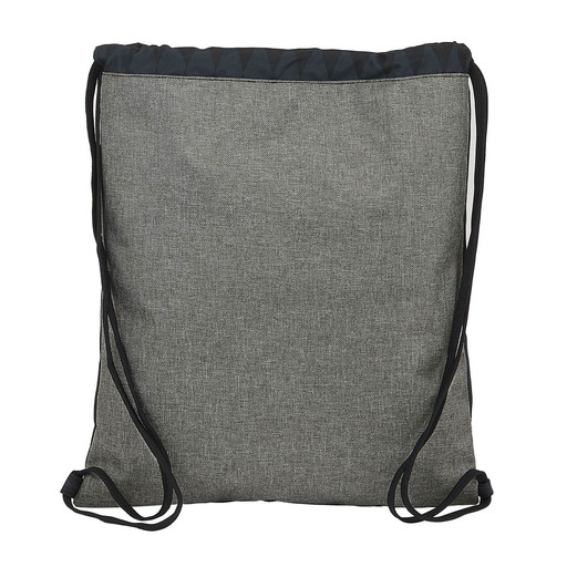  Safta Saco Plano Grande De Harry Potter Hogwarts, 350x400 mm, Negro/gris