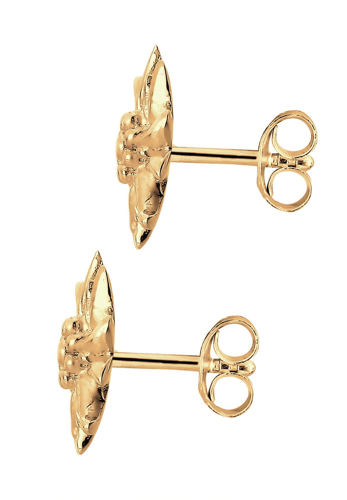 Elli Femmes Clous d'oreilles Édelweiss Traditionnel en Argent Sterling 925