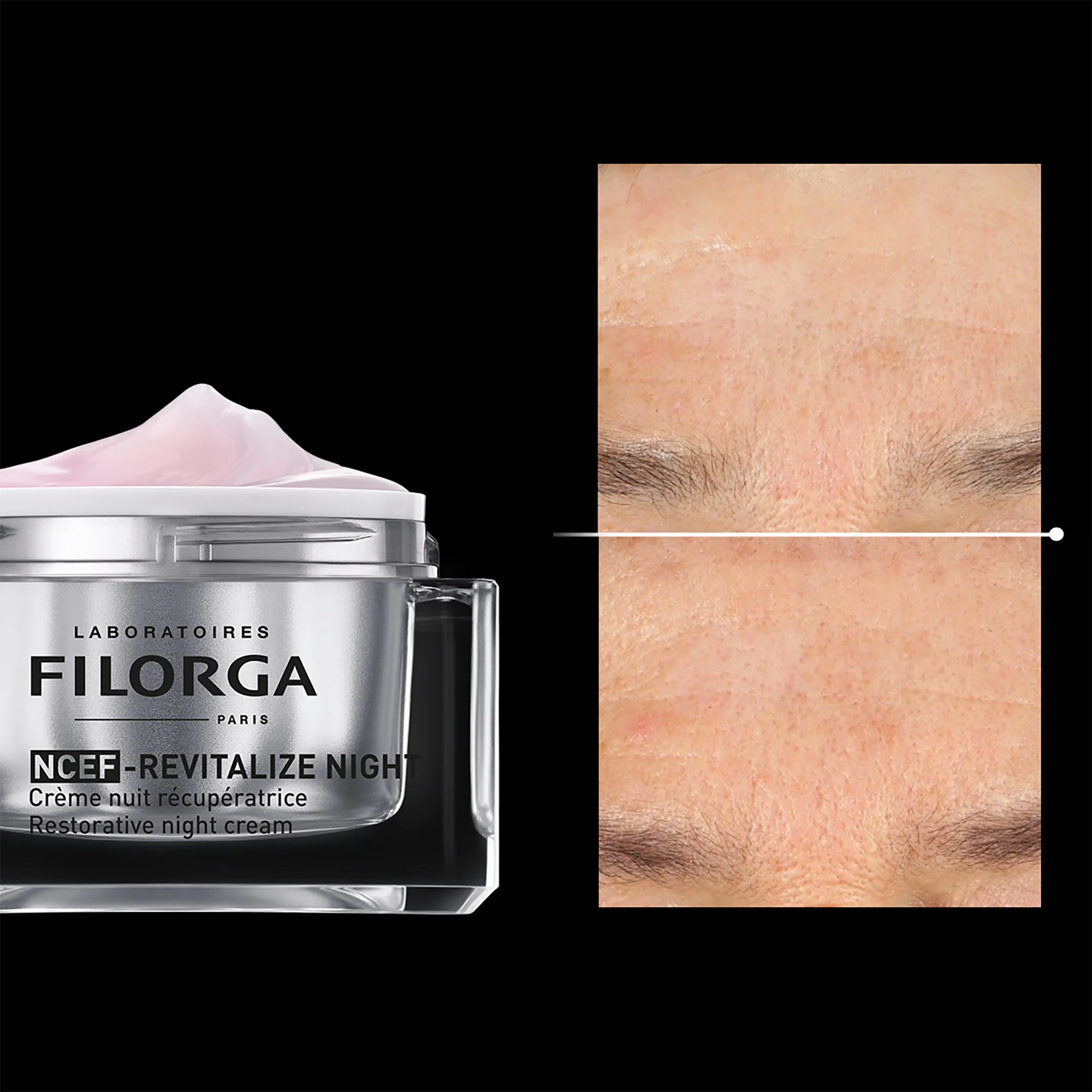 NCEF NCEF-Revitalize Night - Tratt.viso notte antirughe, Tratt.globale viso notte