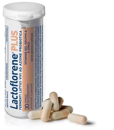 LACTOFLORENO Lactofloreno Plus 30 cápsulas Suplemento alimentar probiótico