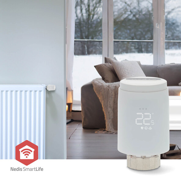 Termostat pro radiátor ZBHTR20WT, Zigbee 3.0, SmartLife