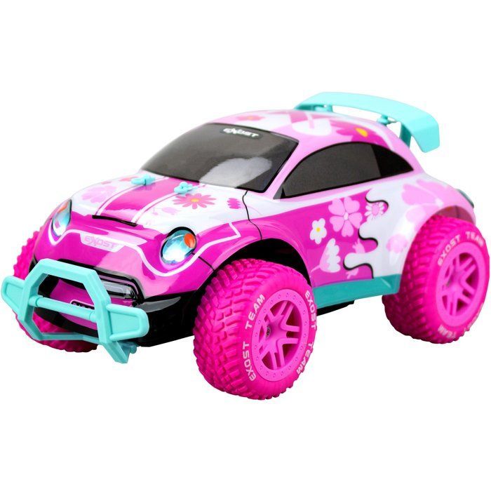 Radiografisch bestuurbare auto - EXOST - Pixie II - schaal 1/12 - 27 MHz - Offroad - Oplaadbare batterij - Roze - Geschikt voor kinderen vanaf 5 jaar