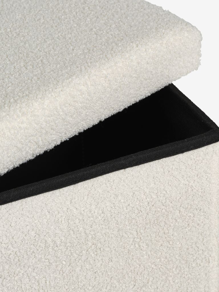 NYSTED NYSTED puf 76x38 s prljavobijelim pladnjem