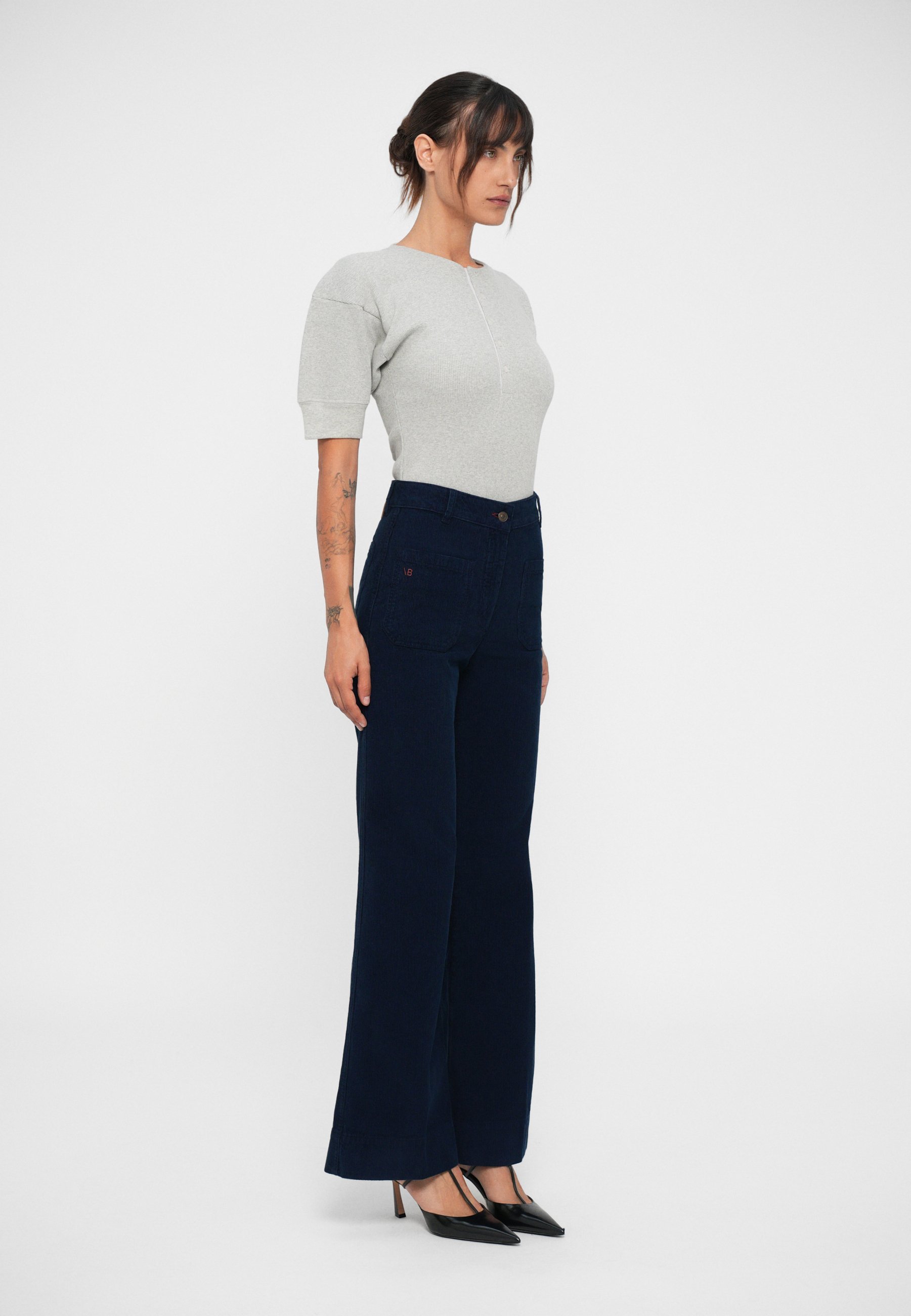 Victoria Beckham jambes larges