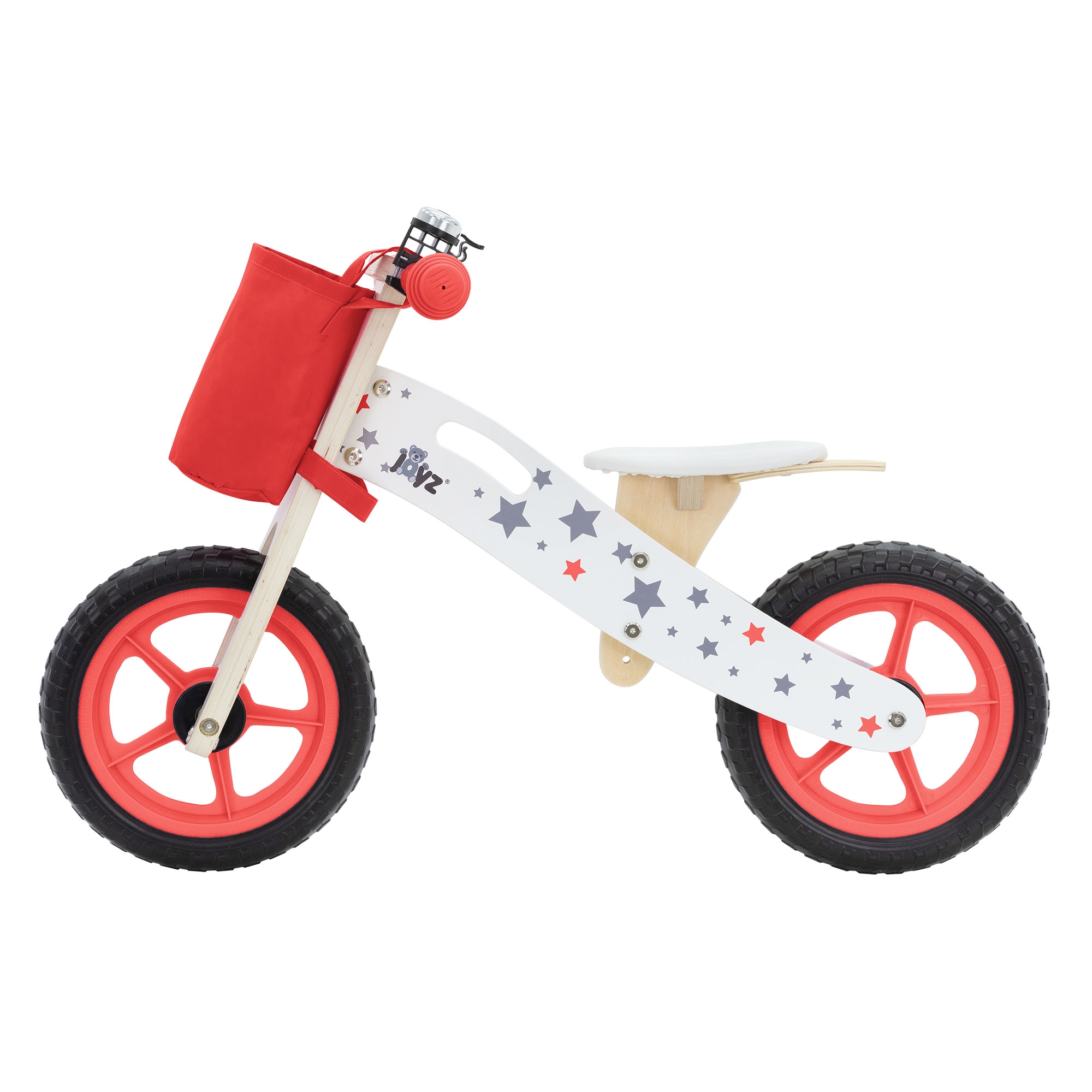  Bicicleta de madeira Joyz para crianças a partir de 2 anos com assento ajustável.