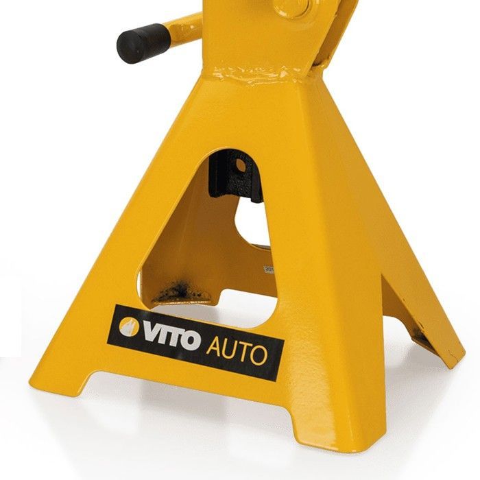 Set di 2 cavalletti a cricchetto VITO da 3 tonnellate
