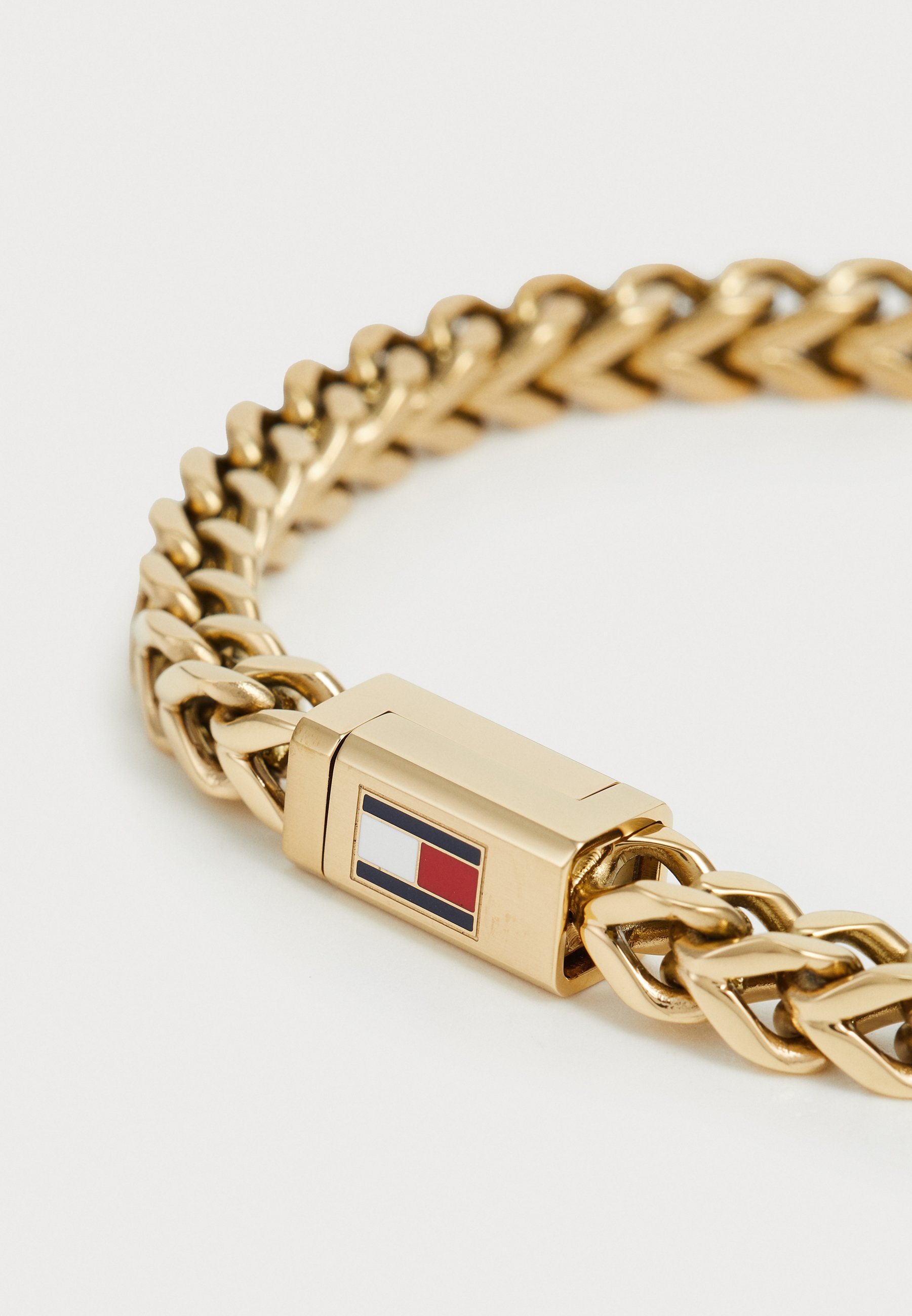 Tommy Hilfiger gevlochten armband - goudkleurig