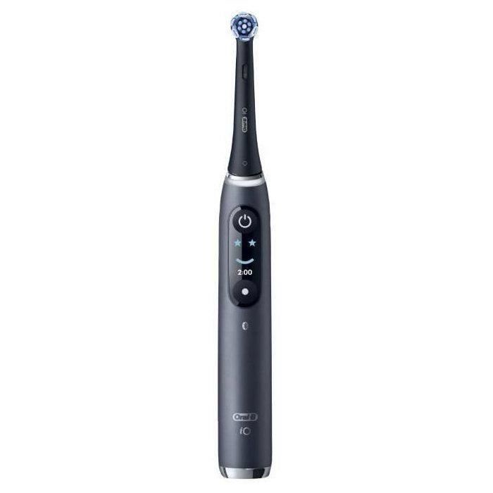 Brosse à dents électrique connectée - ORAL-B -iO 9 XMAS Edition - Noir - Mouvement oscillo-rotatif